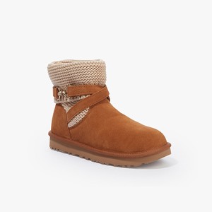 Ugg Purl Strap Klassiska Stövlar Dam Bruna (024165SVN)